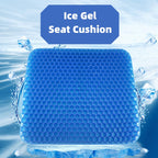 Gel Seat Cushion Honeycomb Cooling Pad Tailbone Pressure Relief Chair