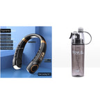 Portable Neck Fan USB Rechargeable Hands Free Hanging Cooling Fan Summer