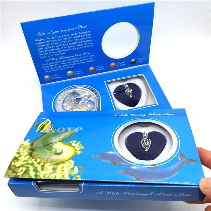 ✨ Real Pearl Oyster Necklace Set – Freshwater Surprise Pearl Pendant for Women (Ocean Love Edition)