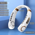 Portable Neck Fan USB Rechargeable Hands Free Hanging Cooling Fan Summer