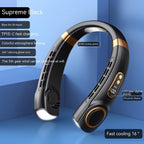 Portable Neck Fan USB Rechargeable Hands Free Hanging Cooling Fan Summer